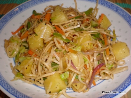 Pineapple Chow Mein